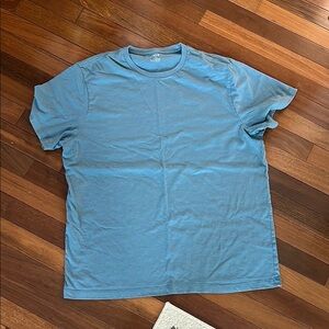 J. Crew Blue Short Sleeve Tee